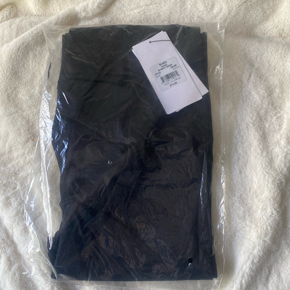 Brand new Blanqi maternity leggings black -XL